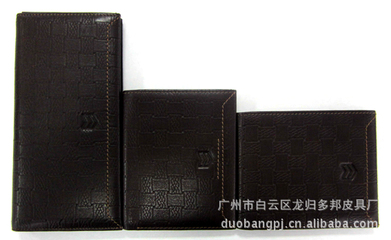 【正品紅谷男士錢夾】價格,廠家,圖片,箱包皮具加工,廣州市白云區龍歸多邦皮具廠-