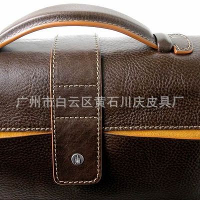 【【廣州箱包批發】定做男士真皮/pu皮/仿皮/單肩包商務包公文包】價格,廠家,圖片,商務包,廣州市白云區黃石川慶皮具廠-